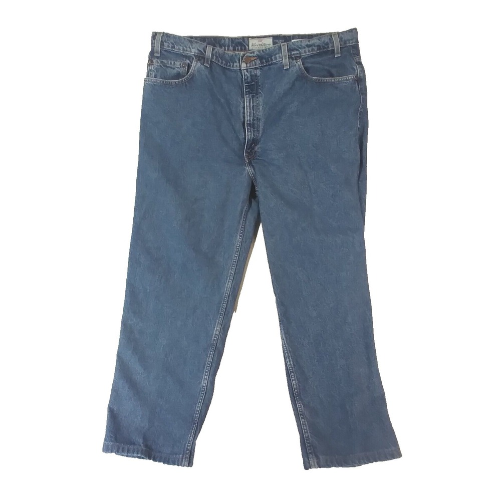 Levi's 540 jeans men's 44 x 30 relaxed fit straight blue denim pants